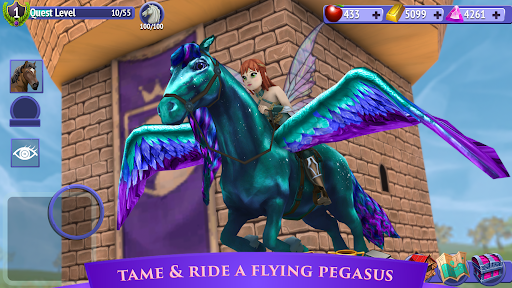 Horse Riding Tales - Wild Pony - Gameplay image of android game