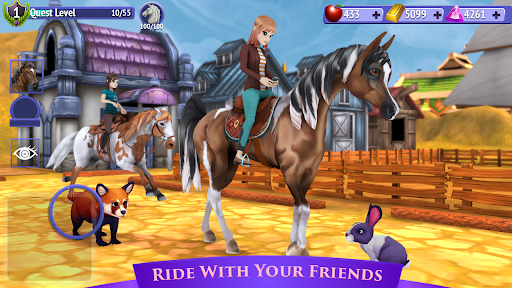 Horse Riding Tales - Wild Pony - Gameplay image of android game