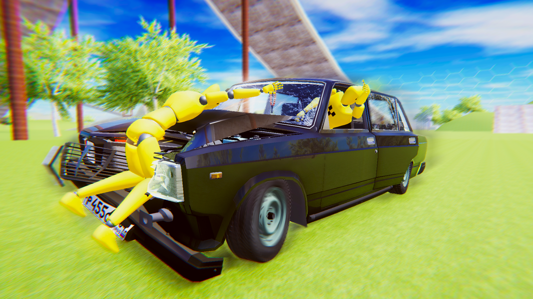 VAZ Crash Test Simulator 2 - عکس بازی موبایلی اندروید