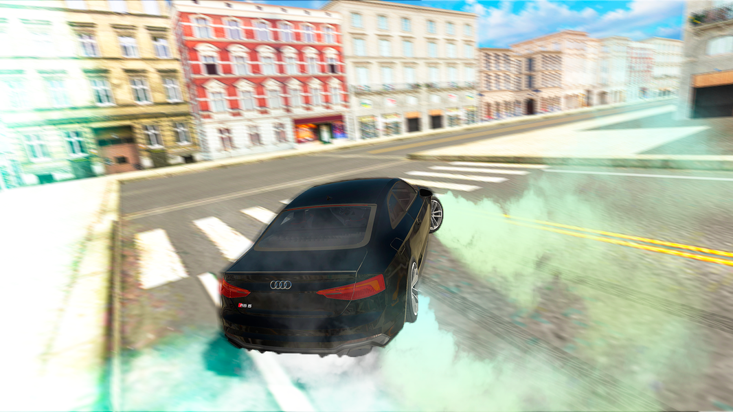 Car Driving Simulator: Online - Gameplay image of android game