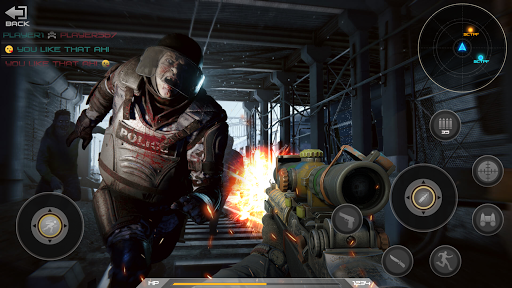 zombie comando shooting:offline fps military-games - Gameplay image of android game