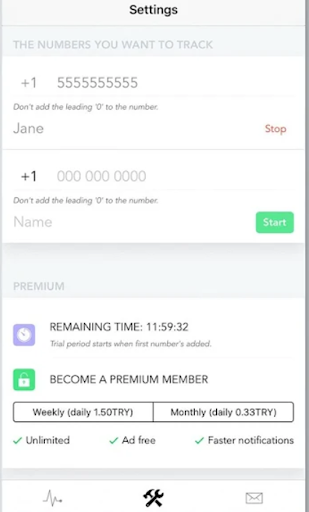 family online last seen 2022 - Image screenshot of android app