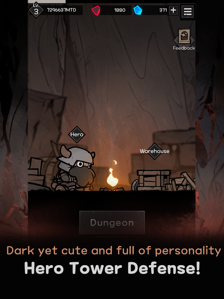 UnderDark: Defense - عکس بازی موبایلی اندروید