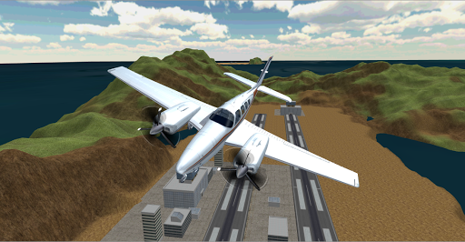 Airplane Flight Simulator 3D - Image screenshot of android app