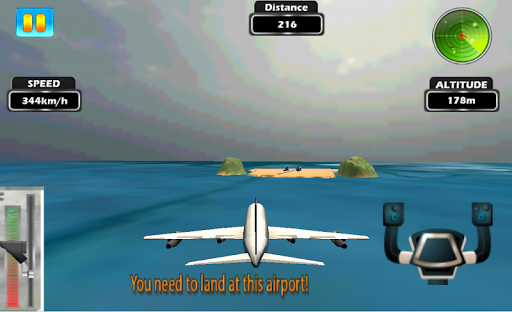 Plane Pro Flight Simulator 3D - عکس بازی موبایلی اندروید