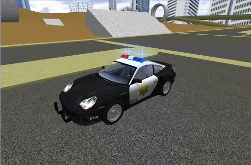 Police Car Stunt 3D:Fast Drive - Gameplay image of android game