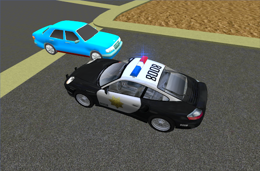Police Car Stunt 3D:Fast Drive - Gameplay image of android game