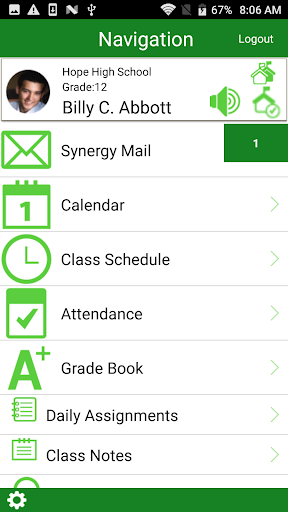 StudentVUE - عکس برنامه موبایلی اندروید