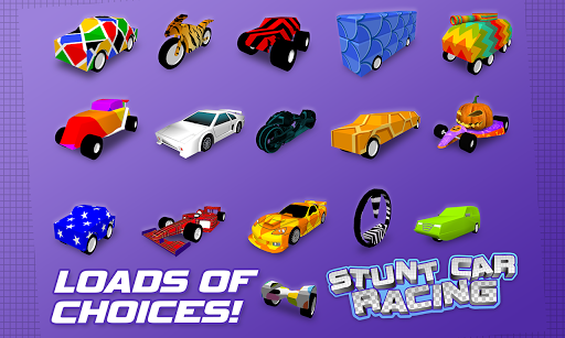 Stunt Car Racing - Multiplayer - Gameplay image of android game