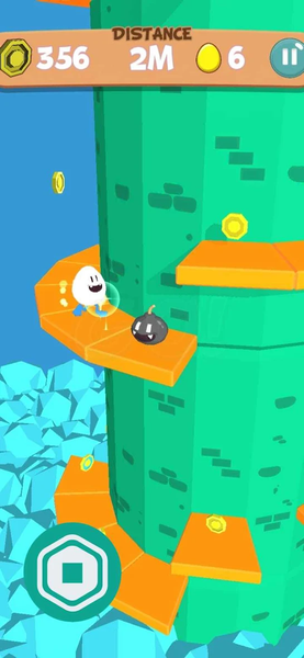 Run Egg Run – Egg Racing Fun - Gameplay image of android game