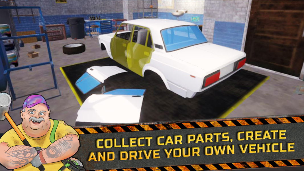 Junkyard Builder Simulator - Gameplay image of android game