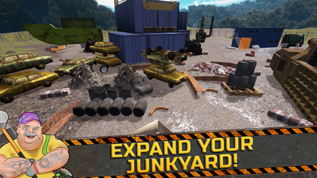 Junkyard Builder Simulator - Gameplay image of android game