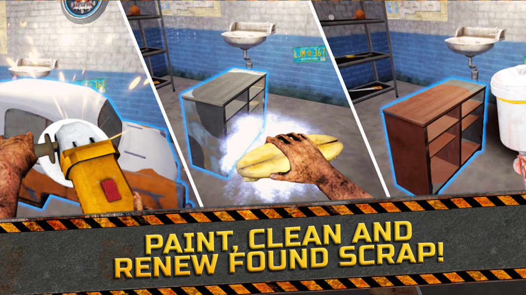 Junkyard Builder Simulator - Gameplay image of android game