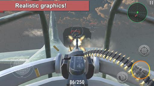 Air Defender: Bomber Simulator - Gameplay image of android game