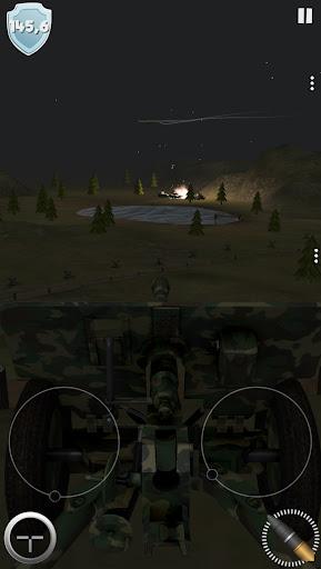 Artillery Guns Destroy Tanks - Gameplay image of android game
