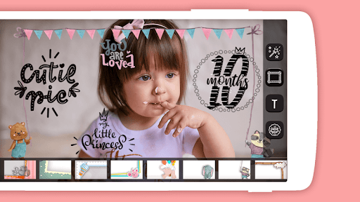 Cute Baby Photo App - Image screenshot of android app