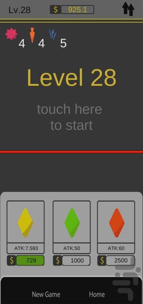 مرگ آجر شکن - Gameplay image of android game