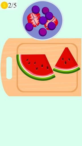 fruit salad maker game - Image screenshot of android app