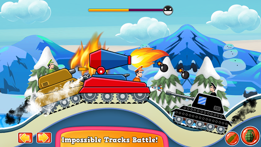 Army Tanks On Hills Mission: Armored Enemies Shoot - عکس بازی موبایلی اندروید