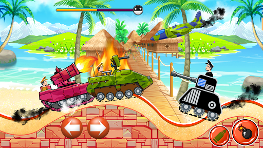 Army Tanks On Hills Mission: Armored Enemies Shoot - عکس بازی موبایلی اندروید