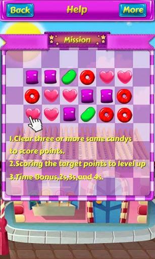 Swiped Candy - Gameplay image of android game