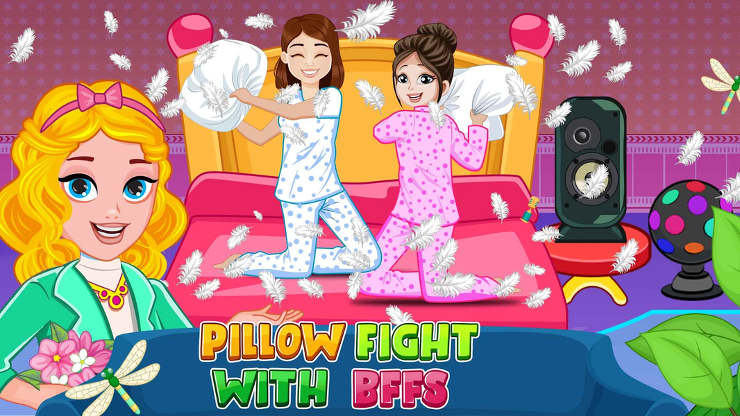 My Friend’s House Pajama Party - Gameplay image of android game