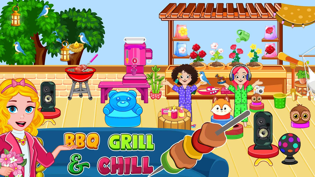 My Friend’s House Pajama Party - Gameplay image of android game