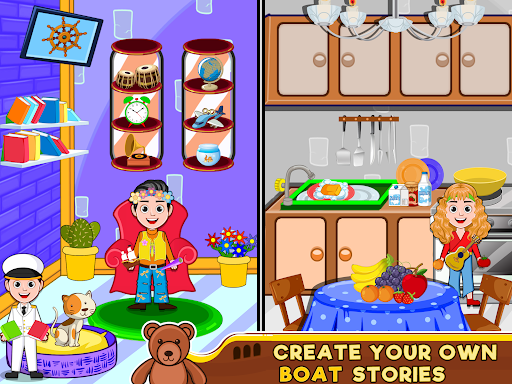 Pretend Island Boat Adventure - Image screenshot of android app