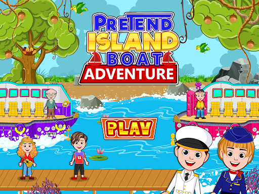 Pretend Island Boat Adventure - Image screenshot of android app