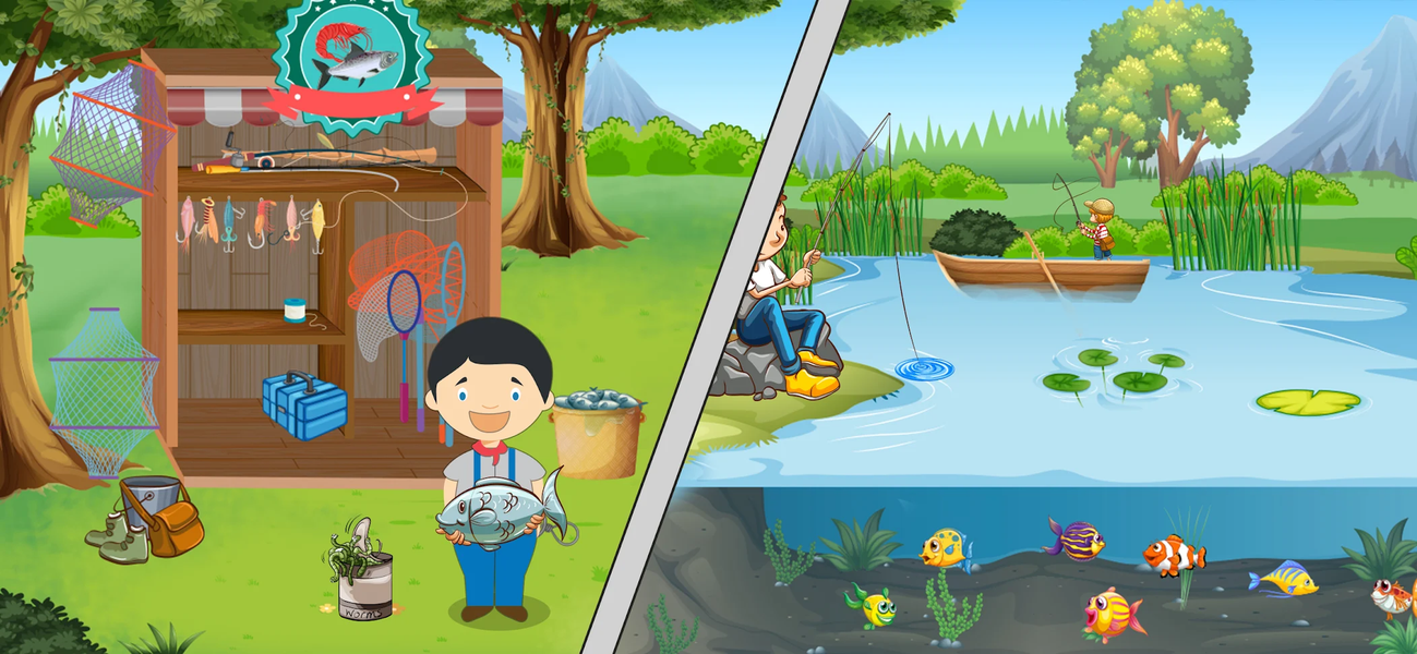 Pretend Town Farm House: Explo - عکس بازی موبایلی اندروید
