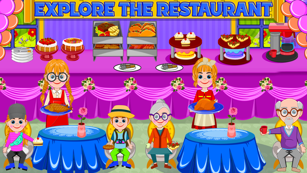 Pretend Town Hotel Story - Gameplay image of android game