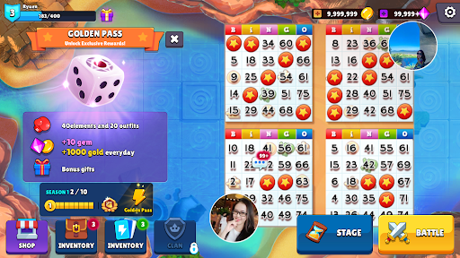 Bingo Fun: Offline Bingo Games - Gameplay image of android game