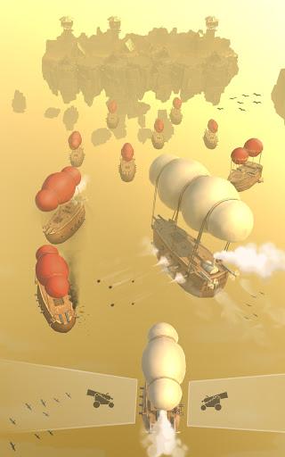 Sky Battleships: Tactical RTS - Gameplay image of android game