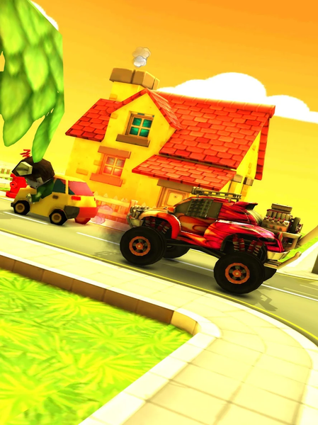 Trucks: Zombie Road Smash - Gameplay image of android game