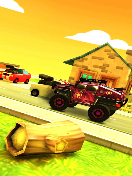 Trucks: Zombie Road Smash - Gameplay image of android game