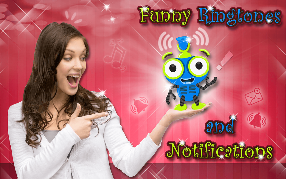 Funny Notification Ringtones - عکس برنامه موبایلی اندروید