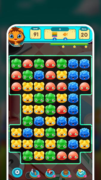 Jelly Puzzle Match - Gameplay image of android game