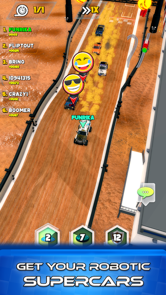 Top Race : Car Battle Racing - Gameplay image of android game