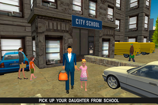 Virtual Lawyer Single Dad Family Simulator - Gameplay image of android game