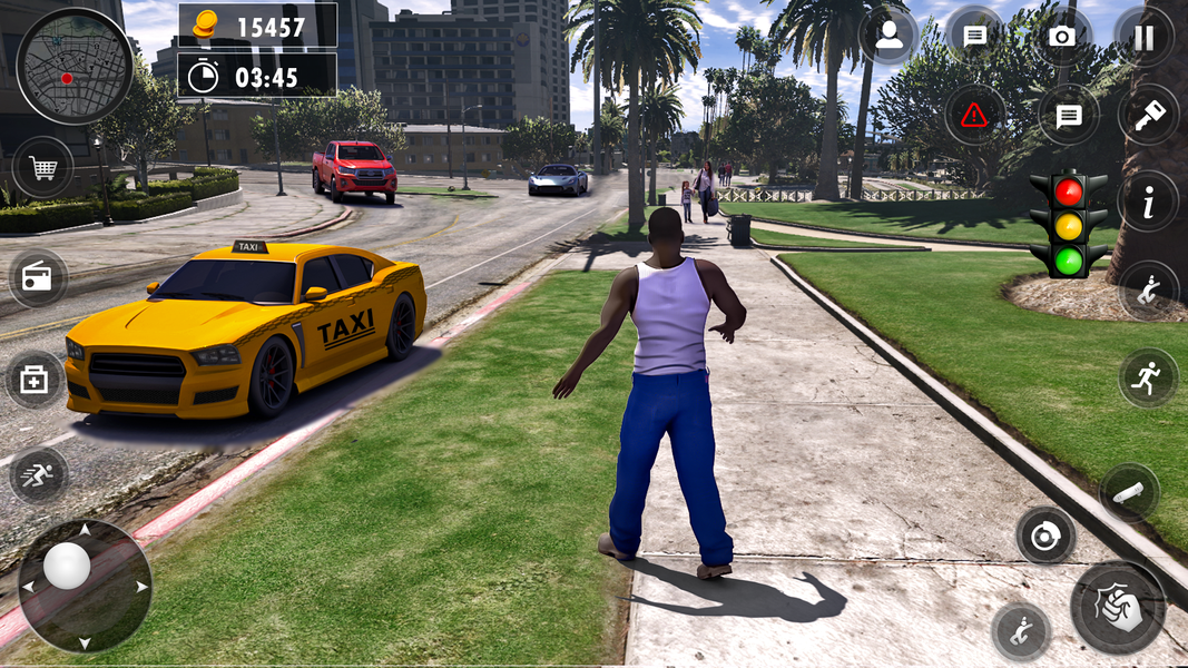 Taxi Simulator Games: Car Game - عکس بازی موبایلی اندروید