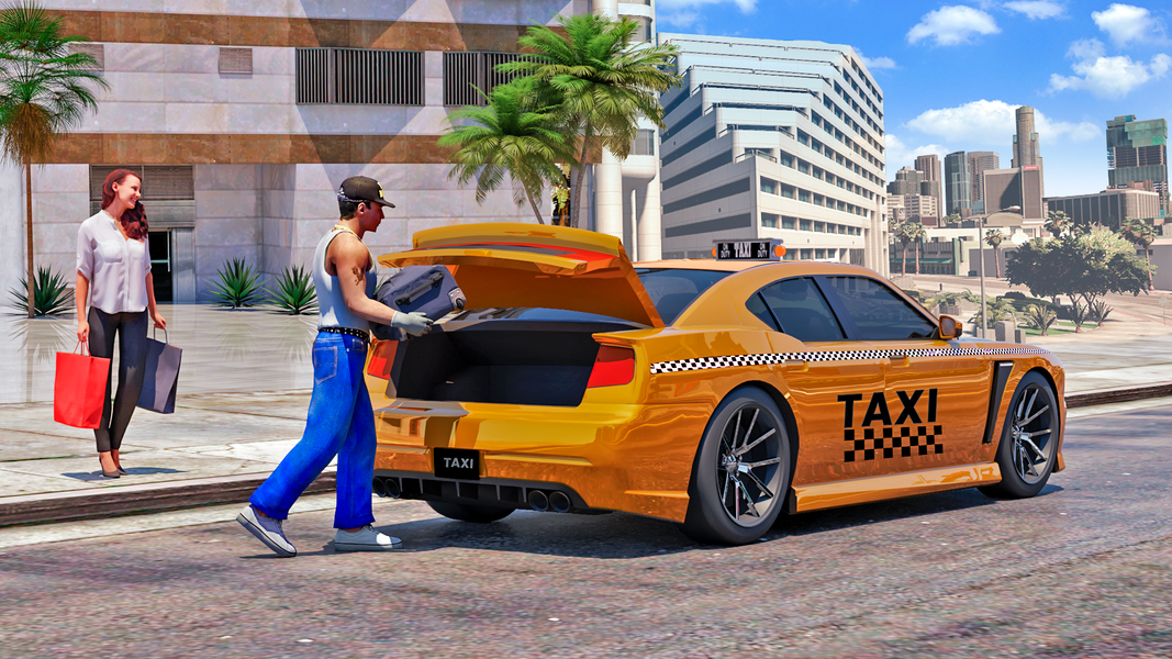 Taxi Simulator Games: Car Game - عکس بازی موبایلی اندروید