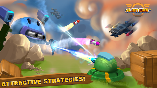 Tower Defense: Alien War TD - عکس بازی موبایلی اندروید