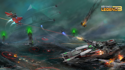 Defense Legend 3: Future War - Gameplay image of android game