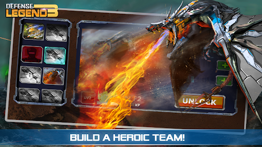 Defense Legend 3: Future War - Gameplay image of android game