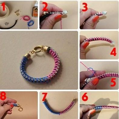 DIY Bracelet Tutorial - Image screenshot of android app