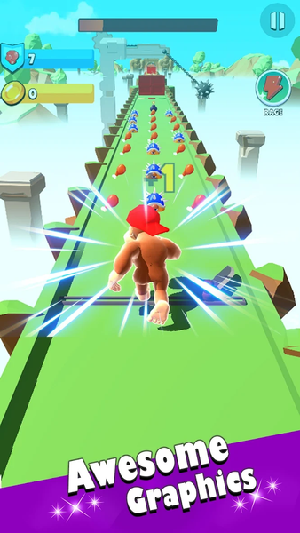 Kong Run 3D - Epic Giant Rush - Image screenshot of android app
