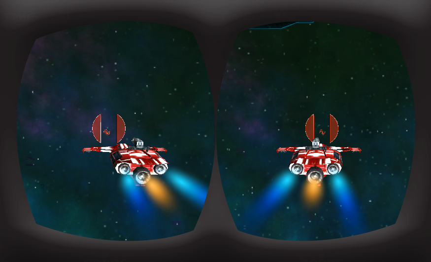 Jet space tunnel race VR - عکس بازی موبایلی اندروید