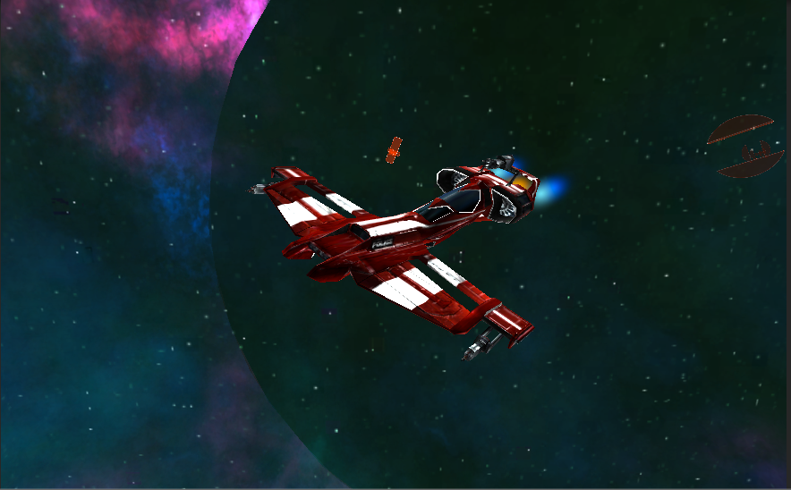 Jet space tunnel race VR - عکس بازی موبایلی اندروید