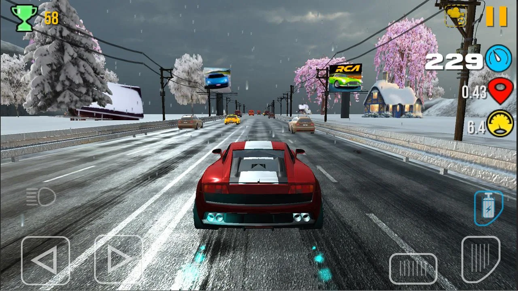 Turbo Charged Vr Car Challenge - عکس بازی موبایلی اندروید