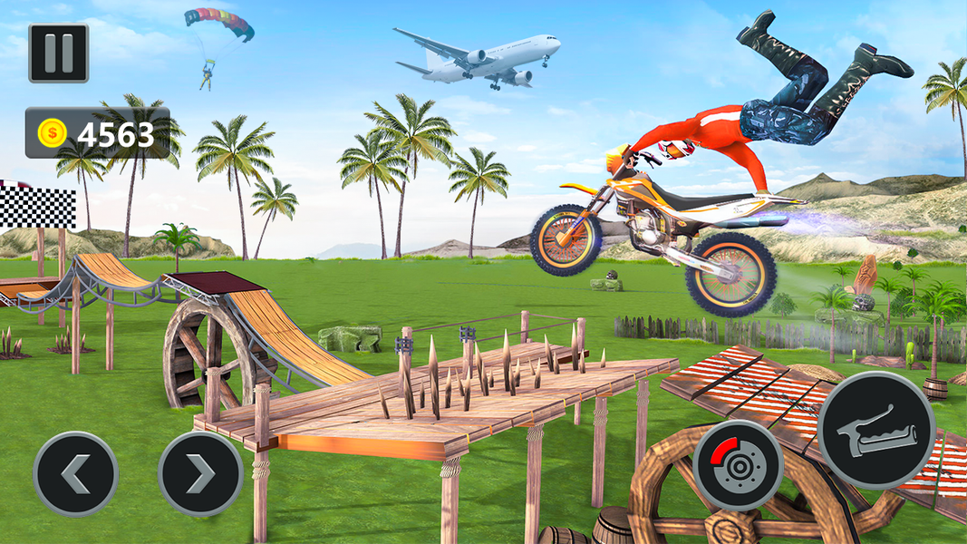 Real Stunts Bike Racing Game - عکس بازی موبایلی اندروید
